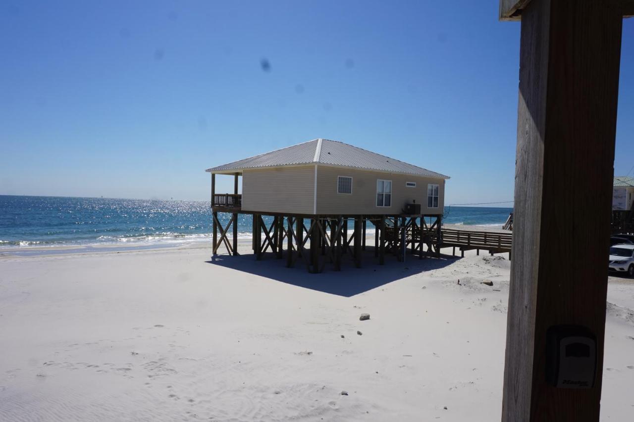 Marisol - Pet Friendly And Gulf Front! Enjoy The Large Deck With Amazing Views! Home Dauphin Island Extérieur photo